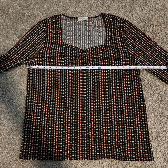 LOFT Outlet Size L Long Sleeve Blouse - Picture 8 of 9